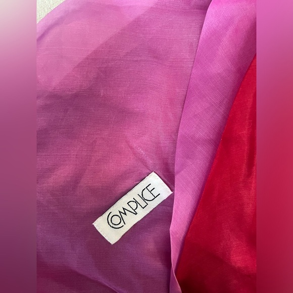 Complice by Dolce & Gabbana 1990s Silk Babydoll Top & High-Waisted Shorts Set​ - Picture 3 of 14